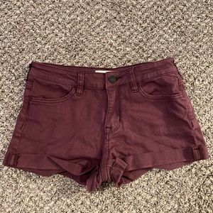 PacSun denim short shorts